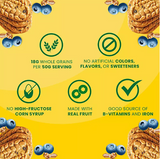 belVita Blueberry Breakfast Biscuits, 4 biscuits per pack, 25 pk.