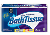 Member's Mark Ultra Premium 2-Ply Toilet Paper 45 rolls, 235 sheets/roll