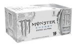Monster Energy Zero Ultra, Sugar Free Energy Drink, 16 Ounce (Pack of 15)
