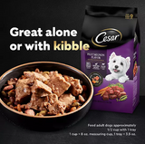 Cesar Variety Pack, Classic Loaf in Sauce Wet Dog Food, 3.5 oz., 48 ct.