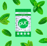 PUR Gum | Aspartame Free Chewing Gum | 100% Xylitol | Natural Spearmint Flavored Gum, 55 Pieces (Pack of 1)