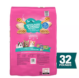 Friskies Land & Sea Adventures, Chickn and Ocean Fish Flavored, Adult Dry Cat Food, 32 lbs.