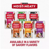 Purina Moist & Meaty Burger with Cheddar Cheese Flavor, Adult Dog Food, 6 oz., 60 ct.
