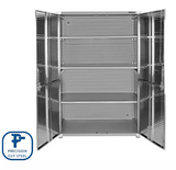 Seville Classics UltraHD Storage Cabinet, 48" W x 24" D x 72" H