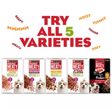 Purina Moist & Meaty Burger with Cheddar Cheese Flavor, Adult Dog Food, 6 oz., 60 ct.