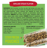 Purina Dog Chow Grilled Steak Flavor, Adult Soft Bites Dog Food, 60 ct.