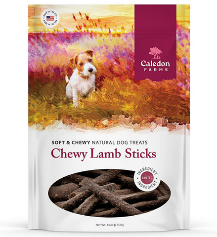 Caledon Farms Chewy Lamb Sticks Dog Treats, 44 oz.