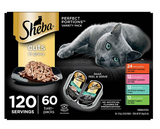 Sheba Perfect Portions Wet Cat Food Trays, Variety Pack 60 ct., 2.6 oz.