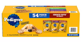 Pedigree Variety Pack, Choice Cuts in Gravy Adult Wet Dog Food, 3.5 oz., 54 ct.