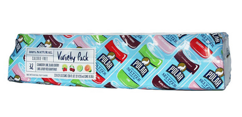 Polar Seltzer Variety Pack, 12 fl. oz., 32 pk.