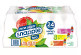 Diet Snapple Tea Three Flavor Variety Pack 20 fl. oz., 24 pk.