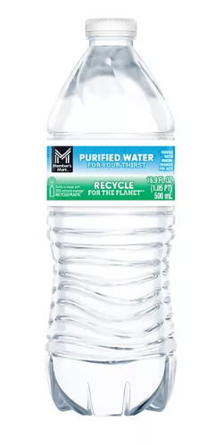 Member's Mark Purified Drinking Water Pallet, 40 bottles per case, 48 cases