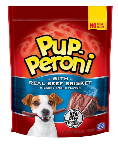 Pup-Peroni Dog Treats with Real Beef Brisket, Hickory Smoked Flavor, 46 oz.