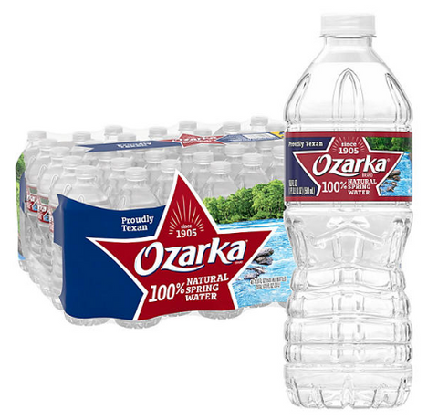 Ozarka 100% Natural Spring Water 16.9 fl. oz., 40 pk.