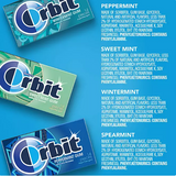Orbit Mint Sugar Free Chewing Gum, Variety Pack, 14 pcs., 18 pk.