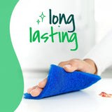 Zero Scratch Scouring Pad, Effective + Gentle Dish Scrubber for Household Cleaning, 3 Scrub Pads for Dishes, Nonstick Pots and Pans, Glass, Tubs, Showers, Reusable & Durable