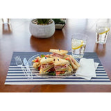 Chinet Crystal Clear Plastic Dinner Plate, 10" 100 Ct.