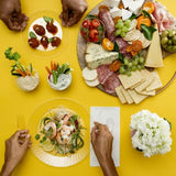 Chinet Crystal Clear Plastic Dinner Plate, 10" 100 Ct.