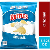 Ruffles Original Potato Chips,15.625 Oz.