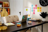 Super Sticky Notes, 3X3 In, 3 Pads, 2X the Sticking Power, Supernova Neons, Bright Colors, Recyclable (3321-SSMIA)