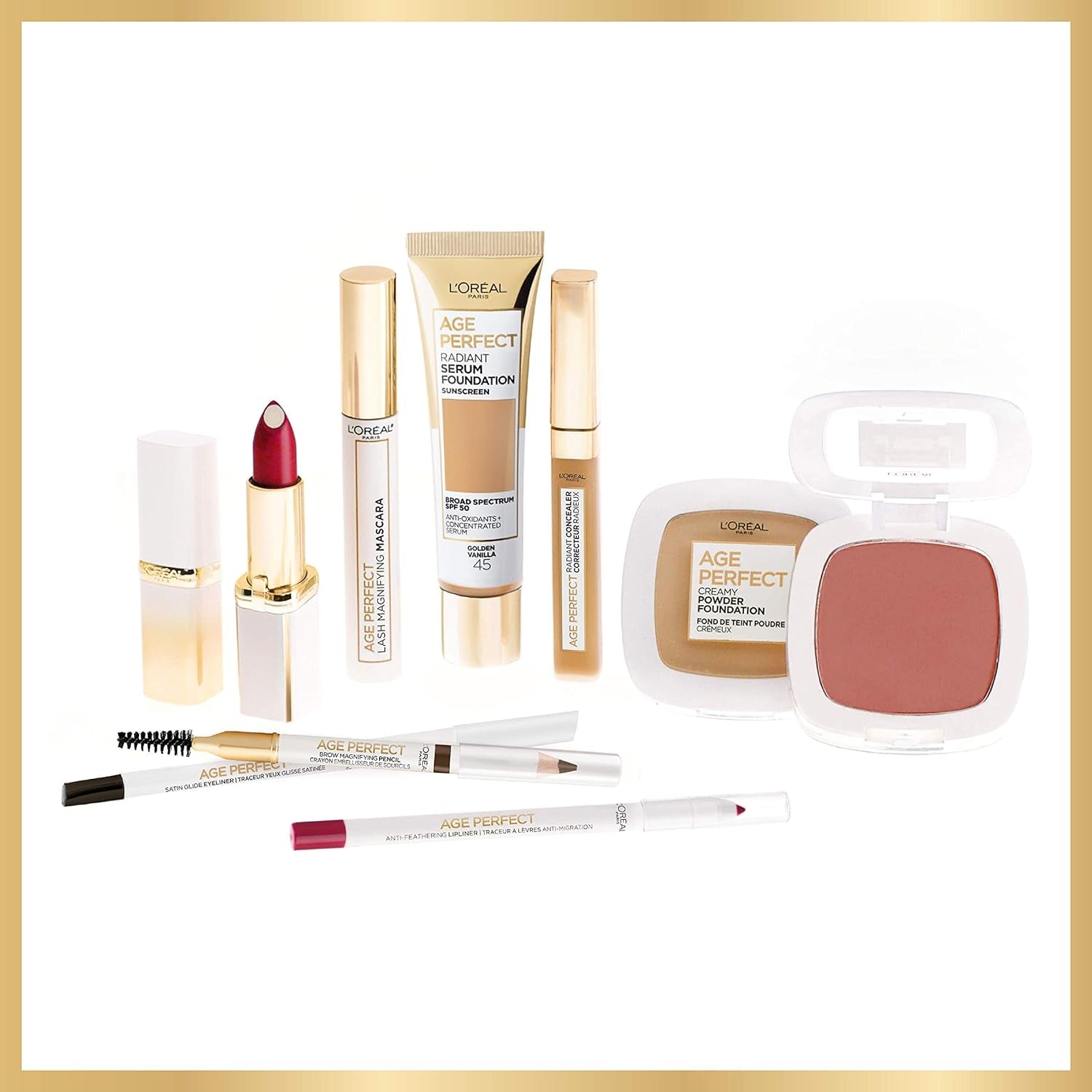 L’Oréal Paris Age Perfect Brow Magnifying Pencil with Vitamin E, Auburn