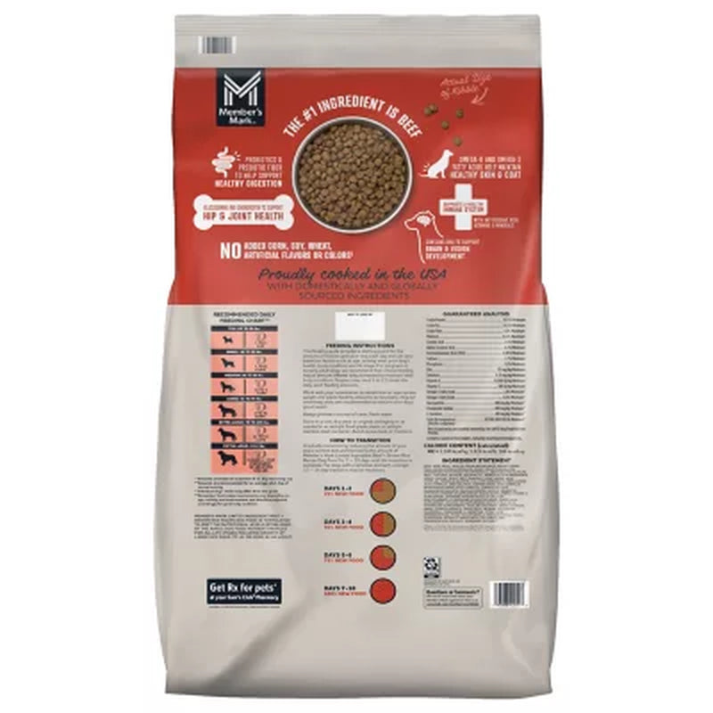 Member'S Mark, Beef and Brown Rice, Limited Ingredient Dry Dog Food, 30 Lbs.