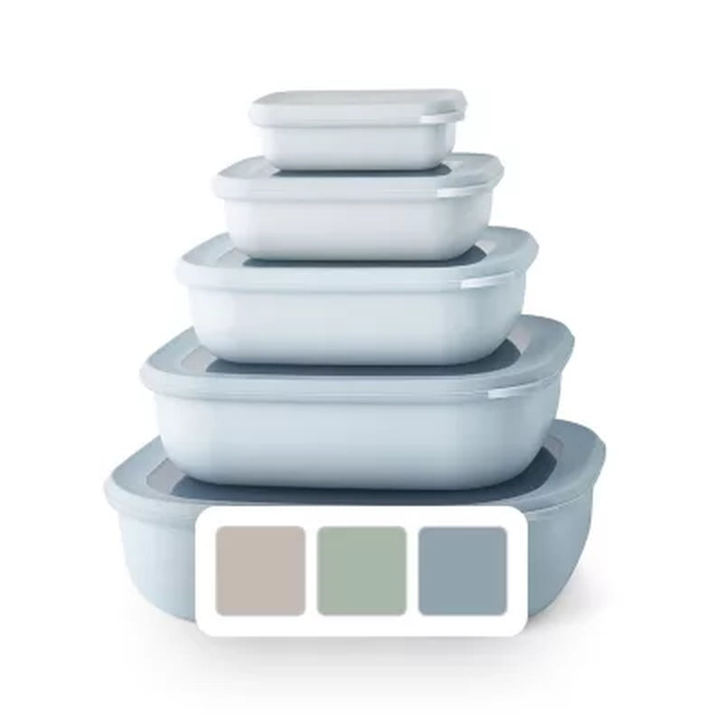 Member'S Mark Ecoluxe 10-Piece Rectangular Food Storage Set