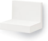 Display Ledges, Holds up to 2 Lb, Quartz, 2 Ledges with 8 Medium  Strips, Damage Free Hanging Floating Shelf with Adhesive Strips, Personalize Living Room, Bedroom, Kids Room or Office