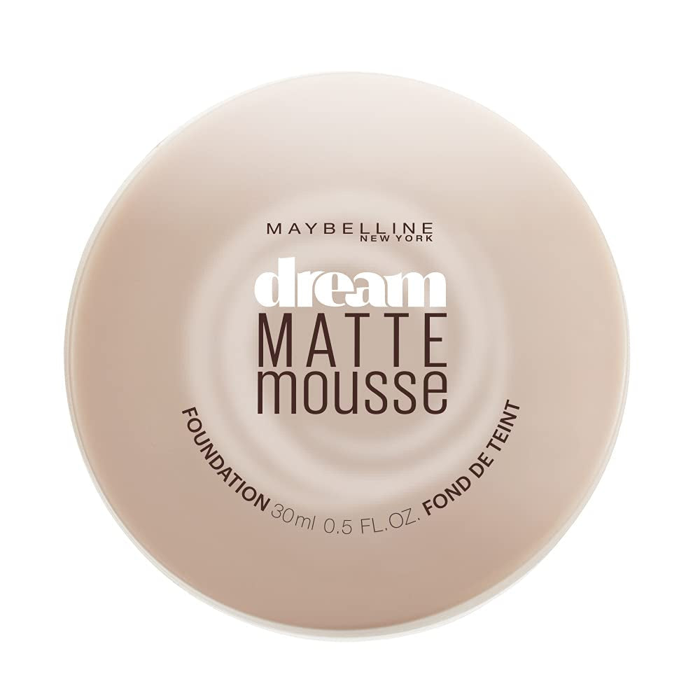 New York Dream Matte Mousse Foundation, Sandy Beige, 0.64 Oz.