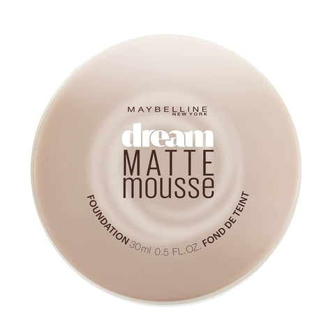New York Dream Matte Mousse Foundation, Sandy Beige, 0.64 Oz.