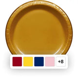 Artstyle Dinner Paper Plates, 10", 85 Ct., Choose Color