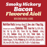 Kraft Smoky Hickory Bacon Flavored Aioli, 12 Oz Bottle