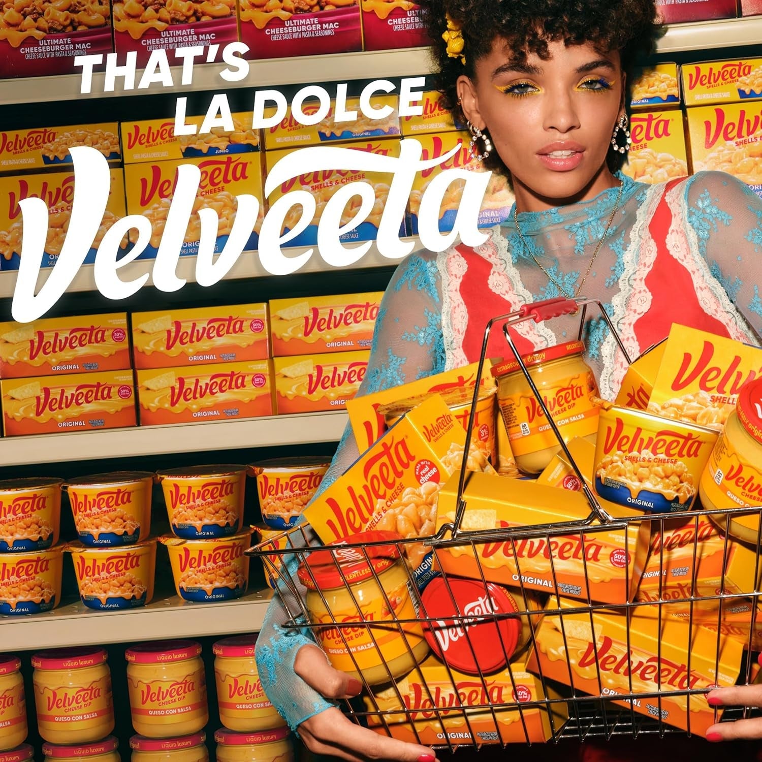 Shells & Cheese Microwaveable Shell Pasta with 2% Milk Cheese, 4 Ct Pack, 2.19 Oz Cups