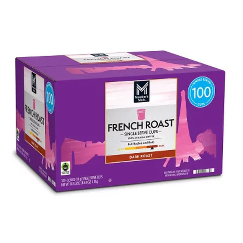 Member'S Mark French Roast Coffee Pods, 100 Ct.