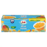Dole Fruit Bowls Diced Mango in 100% Juice, 4 Oz., 20 Pk.