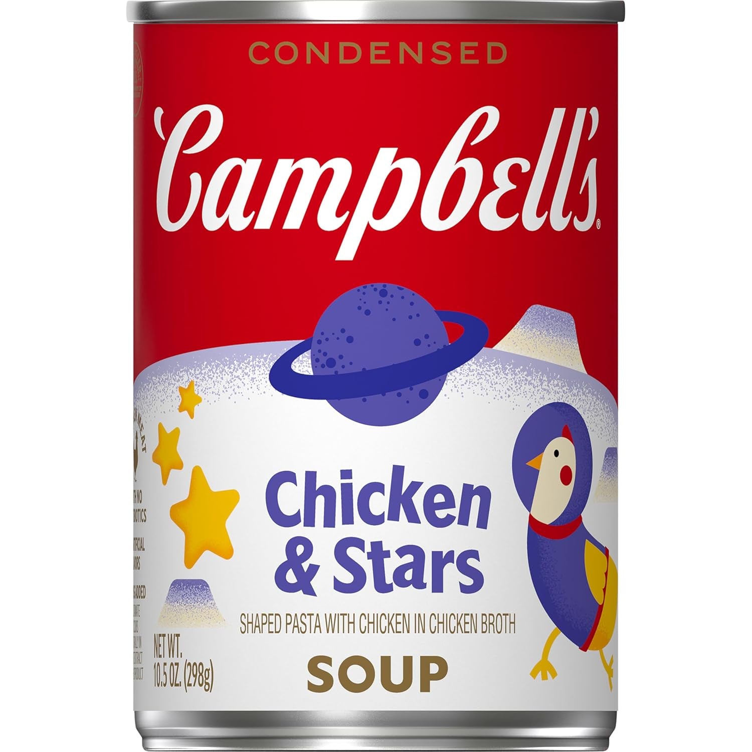 Condensed Kids Chicken and Stars Soup, 10.5 Oz Can
