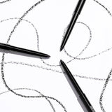 Mega Last Breakup Proof Retractable Eyeliner - Ultra-Fine Brush, Waterproof,16-Hour Long-Lasting Wear - Cruelty-Free & Vegan - Black