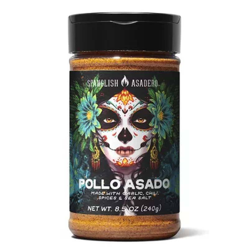 Spanglish Asadero Pollo Asado Seasoning, 8.5 Oz.