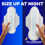Maxi Feminine Pads with Wings for Women, Size 2, Long Super Absorbency, Unscented 42 Count (Packaging May Vary)