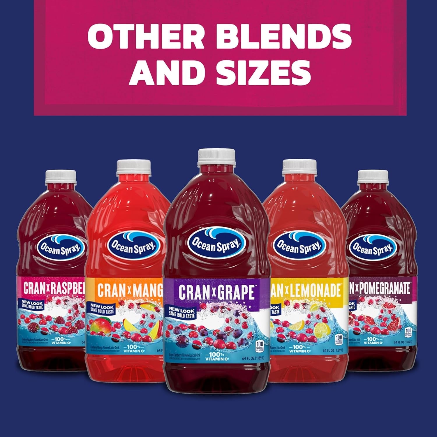 ® Cran-Watermelon™ Cranberry Watermelon Juice Drink, 64 Fl Oz Bottle (Pack of 1)