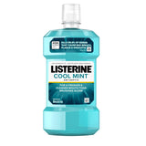 Cool Mint Antiseptic Mouthwash, Daily Oral Rinse Kills 99% of Germs That Cause Bad Breath, Plaque and Gingivitis for a Fresher, Cleaner Mouth, Cool Mint Flavor, 250 Ml/ 8.5 Fl. Oz.