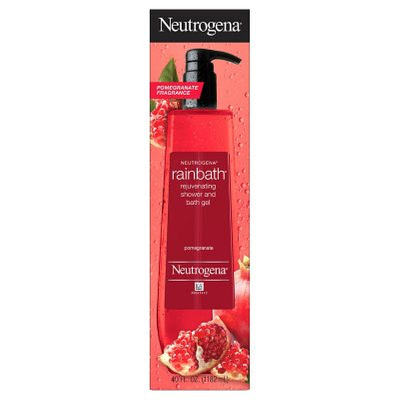 Neutrogena Rainbath Rejuvenating Shower and Bath Gel, Pomegranate, 40 Fl. Oz.