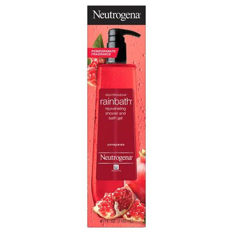 Neutrogena Rainbath Rejuvenating Shower and Bath Gel, Pomegranate, 40 Fl. Oz.