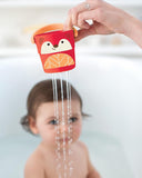 Baby Bath Toy Buckets, Zoo Stack & Pour Buckets, Pastel