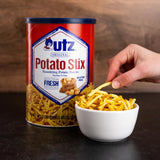 Potato Stix, Original – 15 Oz. Canister – Shoestring Potato Sticks Made from Fresh Potatoes, Crispy, Crunchy Snacks in Resealable Container, Cholesterol Free, Trans-Fat Free, Gluten-Free Snacks