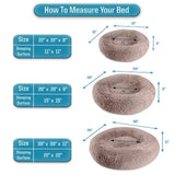 Canine Creations Donut round Pet Bed, Choose Size & Color