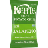 Jalapeno Kettle Potato Chips, Gluten-Free, Non-Gmo, 7.5 Oz Bag