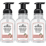 Foaming Hand Soap with Pump Dispenser, Moisturizing Foam Hand Wash, All Natural, Alcohol-Free, Cruelty-Free, USA Made, Grapefruit, 9 Fl Oz, 3 Pack