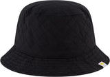 Women's Bucket Hat, Quilted Nylon Packable Travel, Wide Brim Summer Hat
