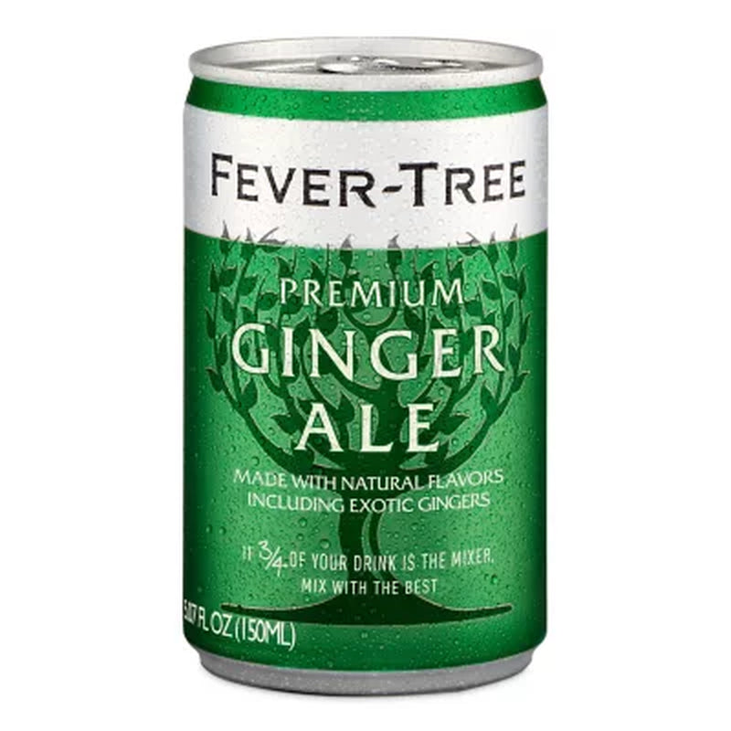 Fever-Tree Premium Ginger Ale, 5.07 Fl. Oz., 24 Pk.